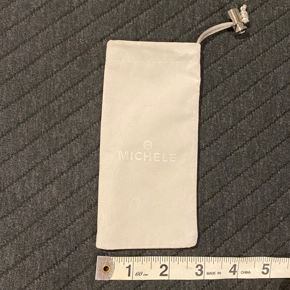 MICHELE Signature Gold Steel Watch Gift Dust Bag Storage SLEEPER - Picture 5 of 5